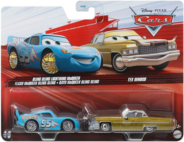 Disney Cars - Bling Bling Lightning McQueen & Tex Dinoco